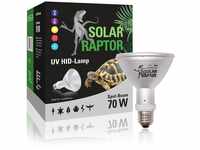 SOLAR RAPTOR HID UV-Strahler 70 Watt Spot, Metalldampflampe, Wärme & UV-Lampe...