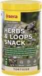 sera Tortoise Herbs & Loops Snack 1.000ml (150g) | Erg&auml;nzungsfutter f&uuml;r Herbivore