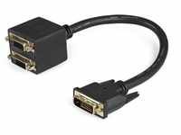 StarTech.com DVI-D auf 2x DVI-D 30cm Splitter Kabel - Dual Link DVI25 Y-Kabel -