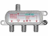 Axing SAB 2-16 2-Fach SAT-Abzweiger mit 16 dB Abzweigdämpfung (5-2400 MHz)
