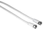 Hama SAT-Anschlusskabel F-Stecker - F-Stecker, 3 m,