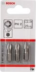 Bosch Accessories Bosch Professional Bit Extra Hard Kreuzschlitz (3 St&uuml;ck, PH...