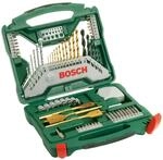 Bosch Accessories Bosch 70tlg. X-Line Titanium Bohrer und Schrauber Set (Holz, Stein