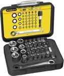 1/4"" Bit-Satz, 25 mm, mit Mini-Knarre, 32-teilig