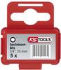 KS Tools 1/4' CLASSIC Bit Innensechskant, 25mm, 4mm, 5er Pack