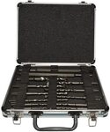 Makita D-42400 SDS-PLUS Bohrer-Mei&szlig;el-Set 13-teilig im Alu-Koffer, 11x...