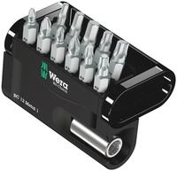 Wera 05057424001 Sortiment, Bit-Check Metal 1, 12-teilig, St&uuml;ck