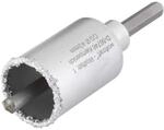 wolfcraft Bohrkrone, hartmetallbestreut, mit Spanndorn I 3894000 I F&uuml;r...