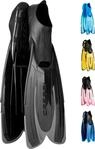 Cressi Agua Fins Schwimmflossen - Verstellbares Fu&szlig;teil zum Tauchen - Ergonomische