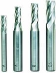 Proxxon 24620 Satz HSS Schaftfr&auml;ser &Oslash;6mm + &Oslash;7mm + &Oslash;8mm + &Oslash;10mm inkl. Holzkasten