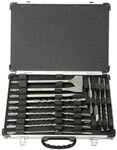 Makita D-42444 SDS-PLUS Bohrer-Mei&szlig;el-Set 17-teilig im Alu-Koffer, 12x...