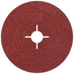 wolfcraft 5 Fiberschleifscheiben 125mm I 2469000 I K&ouml;rnung 100 I zur