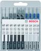 Bosch Professional 10tlg. Stichsägeblatt Set Basic for Wood and Metal (für...
