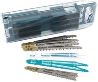 Makita B-44426 Stichs&auml;geblatt-Set B 10-teilig mit Aufbewahrungsbox, ideal f&uuml;r