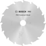 Bosch 1x PRO Construction Wood Kreiss&auml;geblatt f&uuml;r Netz-Handkreiss&auml;gen (f&uuml;r