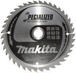 Makita Specialized Saegeblatt, 165 x 20 mm, 40Z, B-32954
