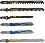 wolfcraft Stichs&auml;gebl&auml;tter-Set, 10-teilig I 2358000 I Komplettset f&uuml;r Holz,