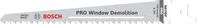 Bosch 5x PRO Window S611DF Demolition S&auml;bels&auml;geblatt (f&uuml;r Holz mit N&auml;geln,