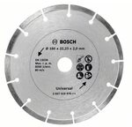 Bosch Home and Garden Diamanttrennscheibe f&uuml;r Baumaterial, 180 mm, 2607019476