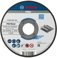 Bosch 1x PRO Metal Longlife Trennscheibe f&uuml;r kleine Winkelschleifer und