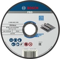 Bosch 1x PRO Metal Longlife Trennscheibe f&uuml;r kleine Winkelschleifer und