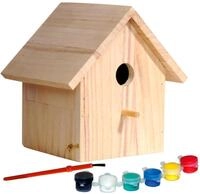 dobar&reg; 22368FSC Nistkasten Bastel-Set - Nistkasten zum Selberbauen und Bemalen...