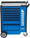 Gedore ABS Rollenschrank 7 Schubladen mit Rollen, 985mm x 775mm x 475mm
