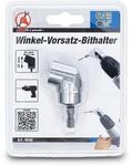 BGS Diy 4846 | Winkel-Vorsatz-Bithalter | Antrieb Au&szlig;ensechskant 6,3 mm (1/4") 