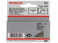 Bosch Professional 1000x Feindrahtklammer Typ 53 Rostfrei (Textilien/Gewebe,...