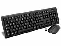 V7 CKW200IT Set aus kabelloser Tastatur und Maus – IT - Tastaturen (Kabellos,...