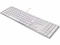 Matias FK318S-DE Aluminium Erweiterte USB Tastatur/Keyboard für Apple Mac OS 