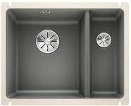 BLANCO SUBLINE 350/150-U | Keramik basalt | Einbauart: Unterbau | Hauptbecken...