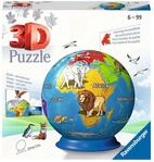 Ravensburger 3D Puzzle-Ball Kindererde - Puzzle ab 6 Jahre