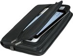 ALASSIO 30062 Ringbuchmappe A4 CARPO, Businessmappe aus Nappaleder, Ledermappe...