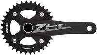 Shimano FC-M640 Kurbel 68/73 mm schwarz Kurbelarml&auml;nge 170 mm 2016 MTB