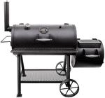 Oklahoma Joe's Highliand Smoker Holzkohlegrill mit Side Fire Box & Kamin