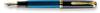 Pelikan Füllhalter Souverän 400, Schwarz-Blau, Feder M (mittel), hochwertiger