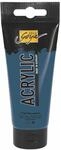KREUL 84125 - Solo Goya Acrylic, 100 ml Tube in paynesgrau, cremige vielseitig