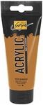 KREUL 84134 - Solo Goya Acrylic, 100 ml Tube in goldocker, cremige vielseitig
