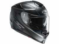 HJC Helmets HJC Motorradhelm RPHA 70 Gadivo MC2SF, Schwarz/Blau, Größe L,