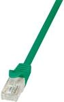LogiLink CP1035U RJ45 Netzwerkkabel, Patchkabel CAT 5e U/UTP 1.00m Gruen mit