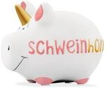 Sparschwein Company - Spardose Schweinhorn 12,5 x 9 x 9 cm