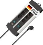 Brennenstuhl Premium-Alu-Line Steckdosenleiste 8-Fach/Mehrfachsteckdose aus