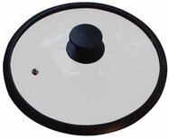 Kr&uuml;ger Glasdeckel Saphir &Oslash; 28 cm | Universaldeckel f&uuml;r T&ouml;pfe & Pfannen 