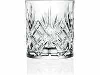 RCR Cristalleria Italiana Glas Set mit 6 Wassergläsern, Fassungsvermögen 31 cl