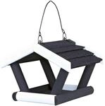 Trixie 55803 natura Futterhaus zum H&auml;ngen, 17 &times; 19 &times; 14 cm, schwarz/wei&szlig;