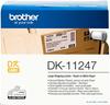 Brother DK-11247 selbstklebende Einzeletiketten (103 mm x 164 mm, geeignet für