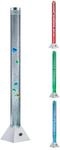 Reality Leuchten LED-Wassers&auml;ule R5073-47, Kunststoff klar, titanfarbig,