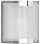Trio Leuchten Wandleuchte Divo in Chrom, Glas matt wei&szlig;, 2522011-06 | 