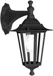 EGLO Au&szlig;en-Wandlampe Laterna 4, 1 flammige Au&szlig;enleuchte, Wandleuchte h&auml;ngend aus